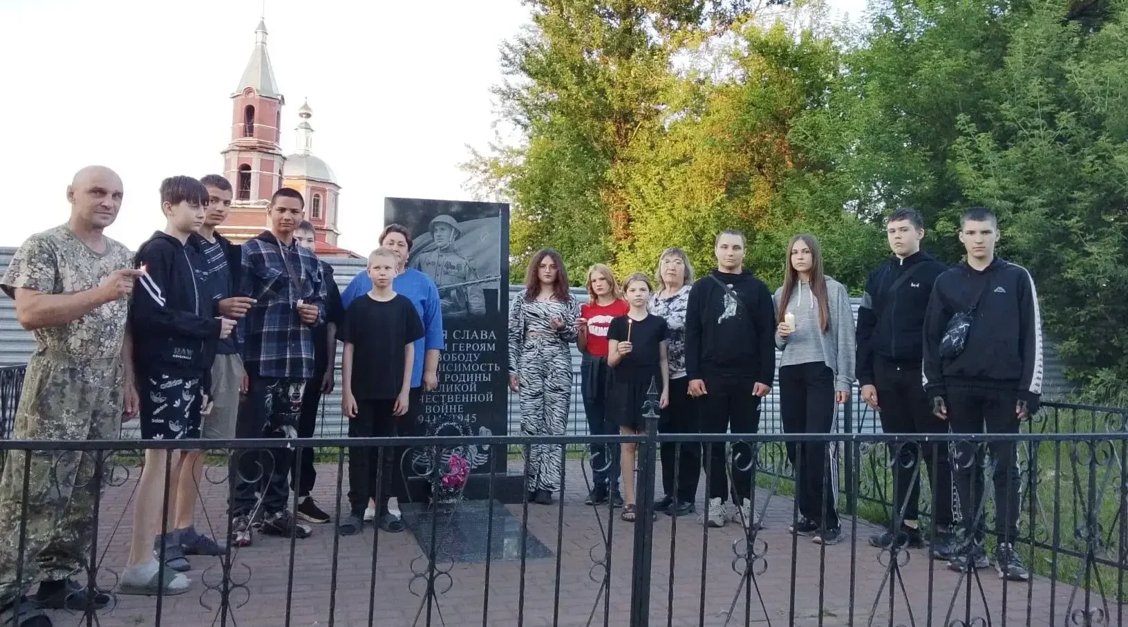 В селе Алешковичи почтили память павших в Великой Отечественной войне