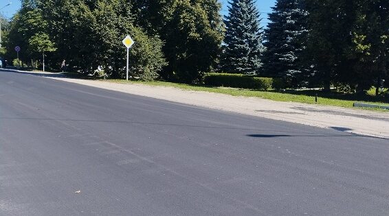 Улица Ленина в Выгоничах преображается в рамках нацпроекта «Инфраструктура для жизни»