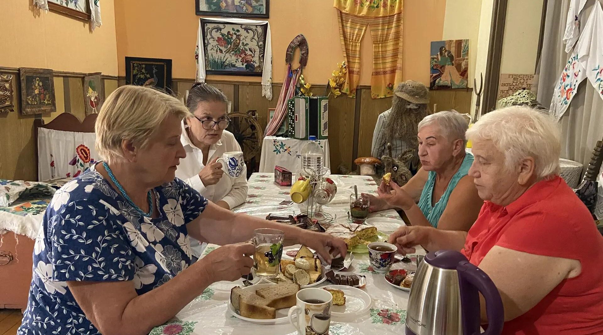 В Кокоревском Доме культуры провели вечер отдыха для старшего поколения