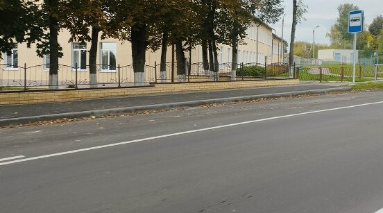 В Выгоничах обновили дорогу по улице Ленина