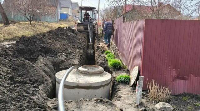 Капремонт водопровода в Почепе затронул более 3,5 километра коммуникаций